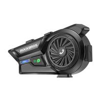 Motociklo interkomas ROCKBROS R1 su Bluetooth 6.0 ir HiFi garsu