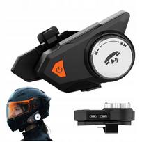 Motociklo Bluetooth racija ARTNICO su mikrofonu, juoda