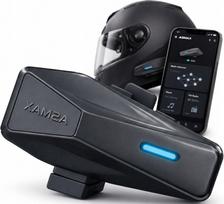 Motociklo šalmo laisvų rankų įranga su Bluetooth 5.4, Mesh, 8 vartotojams, 8 km atstumas, ANC, FM