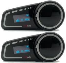 Motociklų racijos MaxTo M2C, 2 vnt., tinka 6 LCD šalmais
