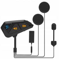 Motociklo Bluetooth laisvų rankų įranga FreedConn FG, 6 asmenims, 1200 m