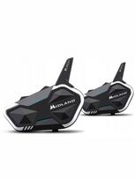 Motociklininkų racija MIDLAND R1 MESH, 2 vnt., Bluetooth, dviems šalmams