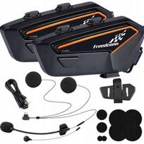 Motociklų interkomų rinkinys FreedConn F1 V2 EU, Bluetooth 5.2, 2 vnt.