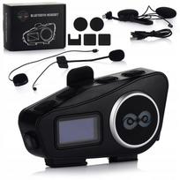 Motociklo racija VITO Y6, Bluetooth Mesh, iki 4 jungčių, FM radijas, IPX6, 1000 m