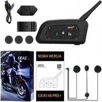 Motociklininkų interkomas EJEAS V6 PRO+, 1200 m, Bluetooth