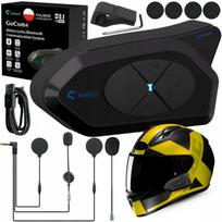 Motociklo interkomas NOECI GOCOM4, 1200 m, Bluetooth, FM radijas