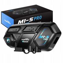Motociklininkų racija Fodsports M1-S Pro, Bluetooth 5.4, 2000 m, iki 10 asmenų, su programėle