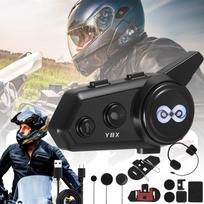 Motociklo šalmo laisvų rankų įranga Y8X su 2 kryptimis, MESH balso asistentu ir BT5.4