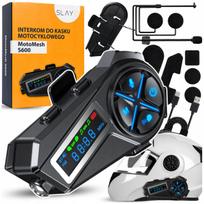 Motociklo Bluetooth racija su FM radiju, žibintuvėliu ir lenkiškais pranešimais SLAYO, 2 vnt.