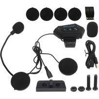 Universalus „Bluetooth“ motociklo interkomas su hibridiniu mikrofonu