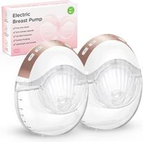 Belaidė elektrinė pientraukė, 2 vnt., be BPA, 3 režimai, 12 stiprumo lygių