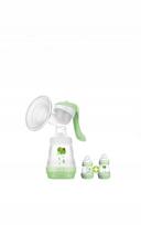 Rankinis pientraukis MAM su 2 buteliukais 130 ml ir 160 ml