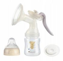 Rankinis krūtų pientraukis Bebeconfort su 150 ml buteliuku