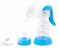 Rankinis pientraukis Esperanza BEBÉ, be BPA, 150 ml buteliukas, mėlynas, ECM002B
