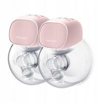 Pieno pompa Momcozy S9 Pro, dviguba, rožinė