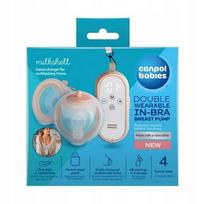 Elektrinis pientraukis Canpol Babies, dvigubas, 120 ml, smėlio spalvos