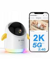 Vaikiška vaizdo auklė COCOCAM balta