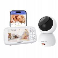 Vaizdo kūdikio stebėjimo kamera 4" su WiFi, VOX, naktiniu IR, 480P