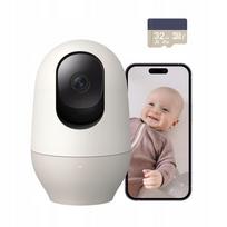 Vaizdo kūdikių stebėjimo kamera NOOIE, 360°, WiFi, 1080P, naktinis matymas, garso funkcija