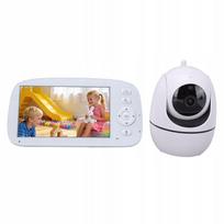 Vaizdo kūdikio stebėjimo kamera H2 su 5" ekranu ir garsu, 720P, be Wi-Fi