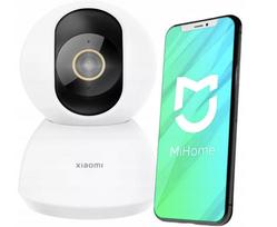 Vaizdo kūdikio stebėjimo kamera Xiaomi, 2K raiška, 360° sukiojama, naktinis režimas, Apka