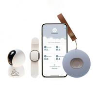 Kūdikio stebėjimo rinkinys BabySensor Relax su HD kamera ir dirželiu, vaikams nuo 0 iki 5 metų
