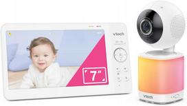 Vaizdo kūdikio stebėjimo monitorius VTech VM7468, 7" LCD ekranas, 360° kamera