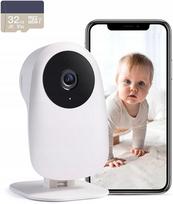 Vidaus Wi-Fi kamera nooie, HD, su naktiniu matymu ir judesio jutikliu, dvipusiu garsu