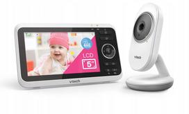 Vaizdo kūdikių stebėjimo kamera VTECH VM350 su LCD ekranu, garso ir lopšinės funkcijomis