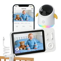 Vaizdo stebėjimo kamera NANNY HOME, su WiFi, 360° PTZ, dvipusis garsas