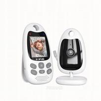 Vaizdo kūdikio stebėjimo kamera BABY LINE NANNY 2.0" LCD, belaidė, su lopšinėmis ir temperatūros jutikliu