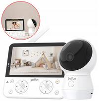 Vaizdo kūdikių stebėjimo kamera BABY NANNY, WiFi, 4MP, su pasukama 5.5'' ekranu
