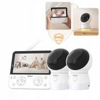 Vaizdo kūdikio stebėjimo kamera BOIFUN, 4 MP, WiFi, 4000mAh