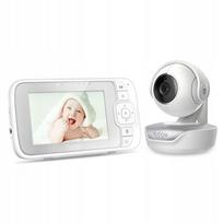 Vaizdo kūdikio stebimoji kamera HUBBLE CONNECTED Select, 4,3'' HD ekranas, naktinis režimas, sukamasis