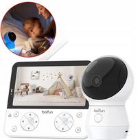Vaizdo kūdikio stebėjimo kamera su WiFi, 4MP, 360° PTZ, 5,5" ekranas