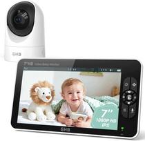 Vaizdo kūdikio stebėjimo kamera 7" IPS, 1080P, 168H baterija