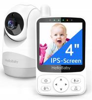 Vaizdo kūdikio stebėjimo sistema HelloBaby HB6240 su kamera ir IPS ekranu, be WiFi