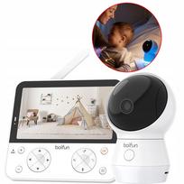 Vaizdo kūdikio stebėjimo kamera su WiFi, 4 MP, sukamąja kamera ir 5,5" LCD ekranu