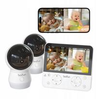 Vaizdo kūdikio stebėjimo kamera BOIFUN, 4MP, WiFi, 2 kameros, 5.5