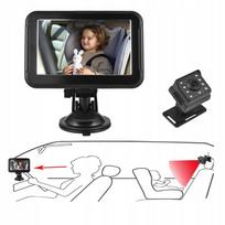 Vaikiška automobilio kamera su 1080p ekranu 4J