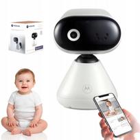 Vaizdo auklė Motorola PIP1000, Full HD 1080P, balta, Wi-Fi