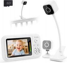 Vaizdo auklė NANNY, 1080P, be Wi-Fi, su naktiniu matymu ir garso funkcija