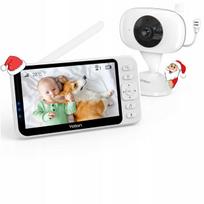 Vaizdo kūdikio stebėjimo kamera Yoton YB06 su 4.3" LCD, temperatūros jutikliu ir naktiniu matymu