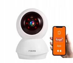 IP vaizdo stebėjimo kamera 5MP, suderinama su Tuya Smart Life, WiFi, kūdikių stebėjimui