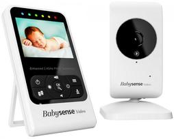 Elektroninė kūdikių stebėjimo kamera BabySense, balta