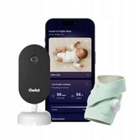 Kūdikių monitorius Owlet Dream Duo, žalsvos spalvos