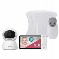 Kūdikių kvėpavimo monitorių rinkinys Nanny YOKO X5 ir Babysense 8