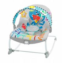 Trijų padėčių gultukas su muzika, švieselėmis ir vibracija Baby Einstein