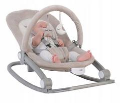 Vibruojantis gultukas Bo Jungle, 0–18 kg, rusvos spalvos