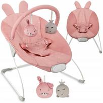 Vibro kėdutė su melodijomis MoMi GLOSSY, rožinė